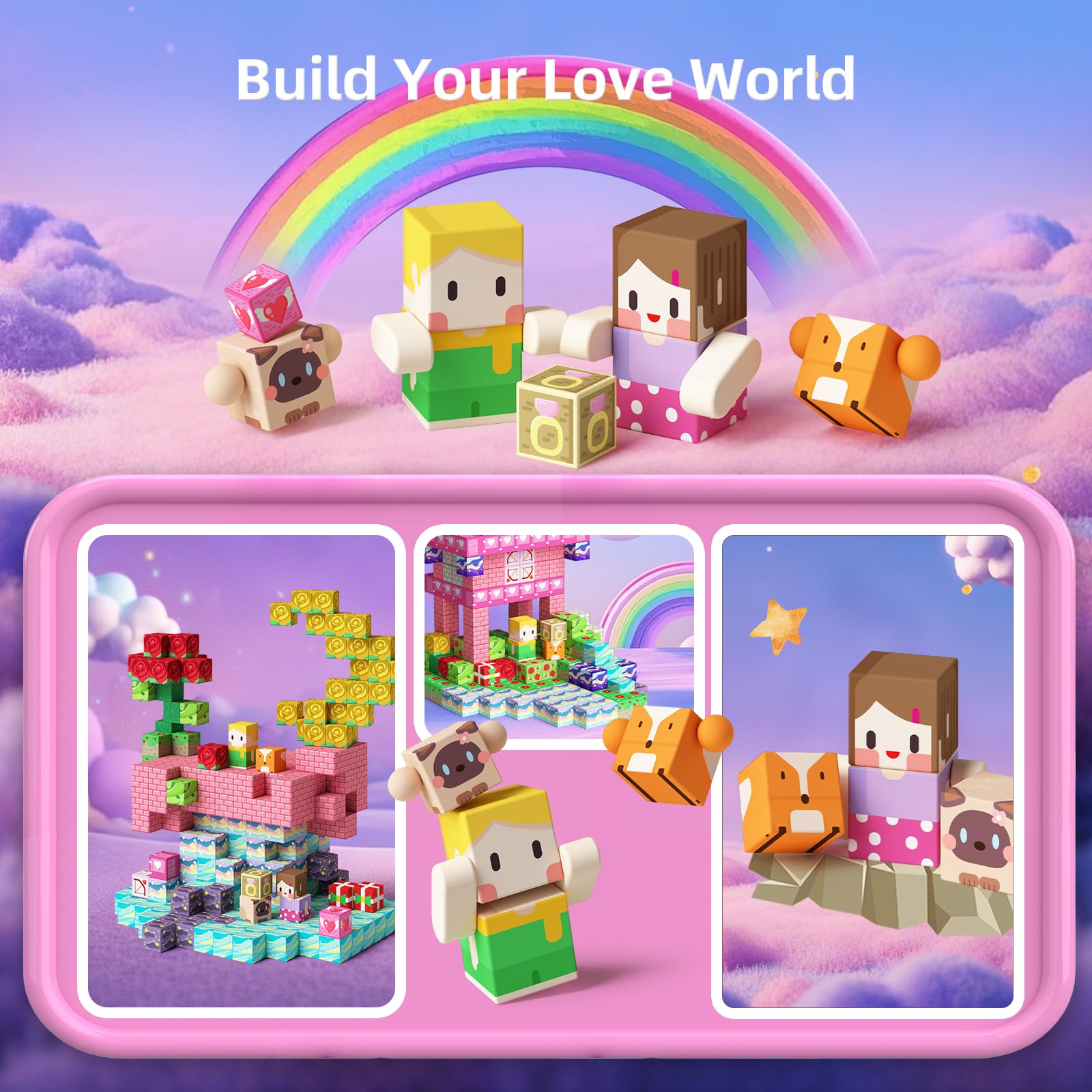 GobiDex magnetic blocks compatible with other brands for versatile play