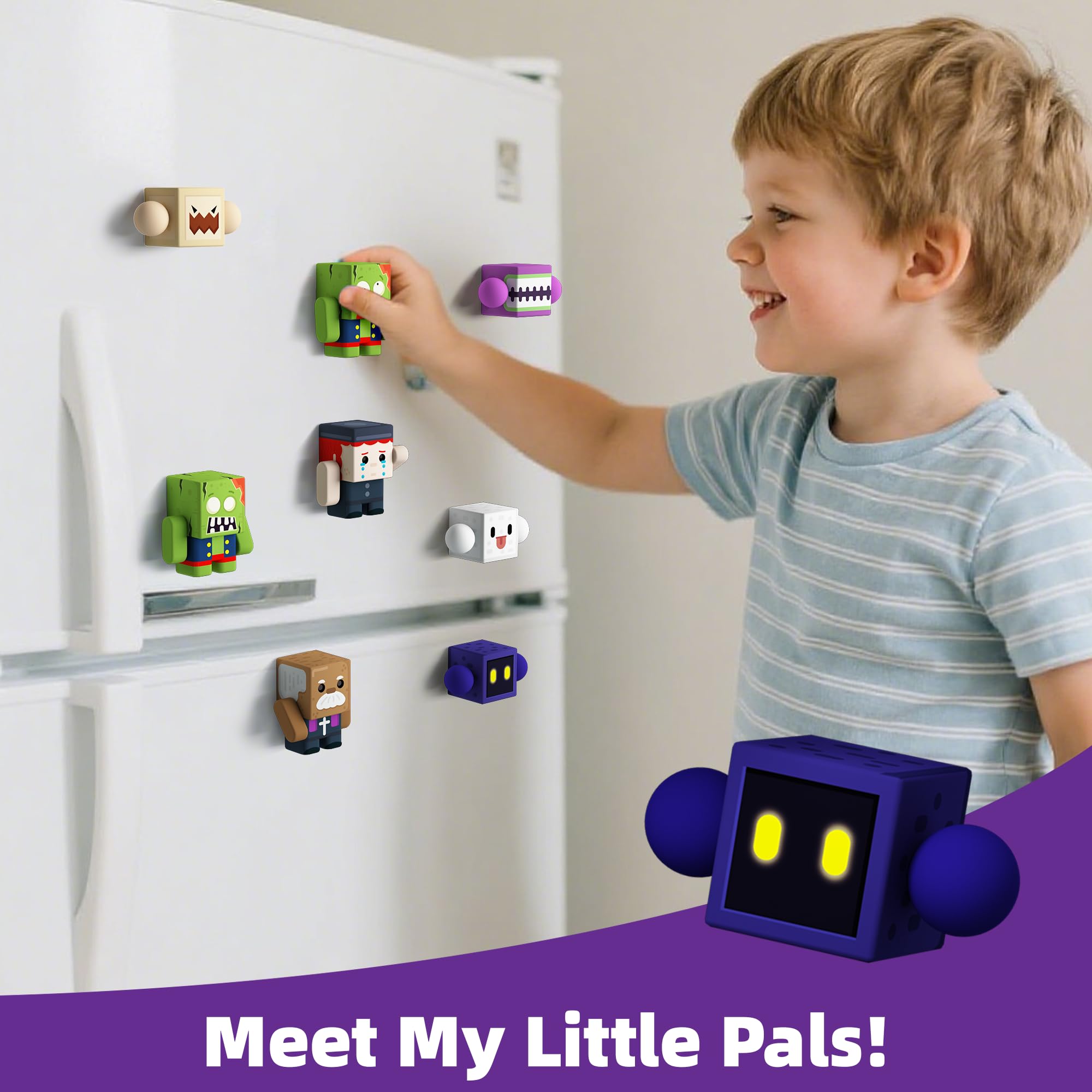 GobiDex compact figures fit in backpacks for on-the-go play.