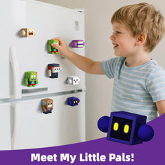 GobiDex compact figures fit in backpacks for on-the-go play.