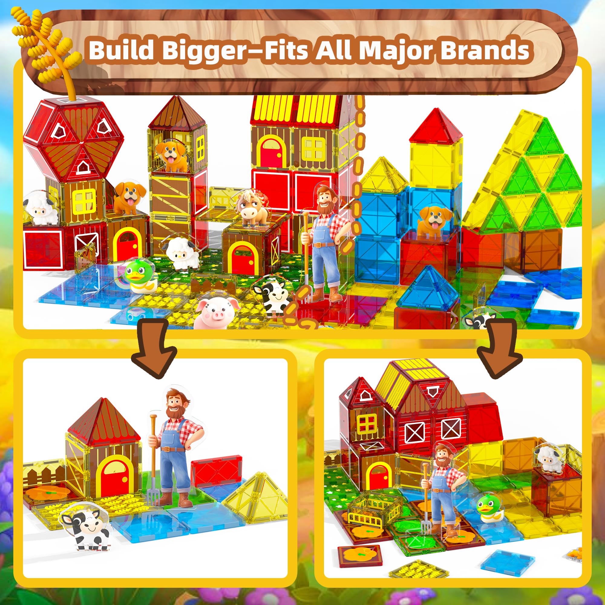 GobiDex magnetic tiles are great for travel, classrooms, and home play.