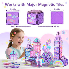 GobiDex magnets for kids keep pieces securely connected during creative building.