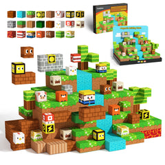 GobiDex MagWonder blocks in assembly scene inviting creative construction and hands-on learning.