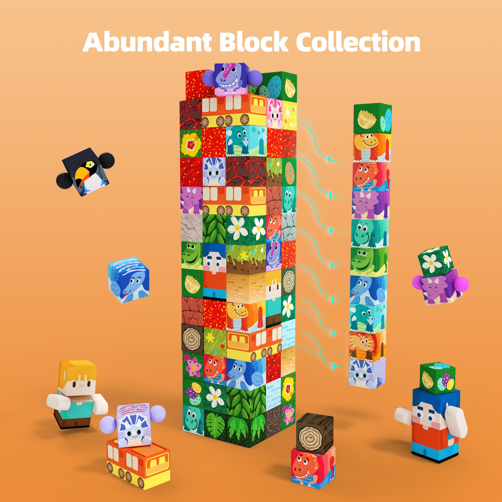 GobiDex safe ABS plastic blocks are durable and easy to handle.