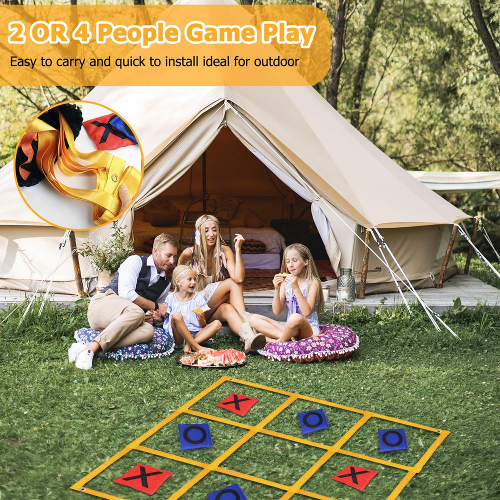 Gocasmus lightweight outdoor game ready for travel and storage