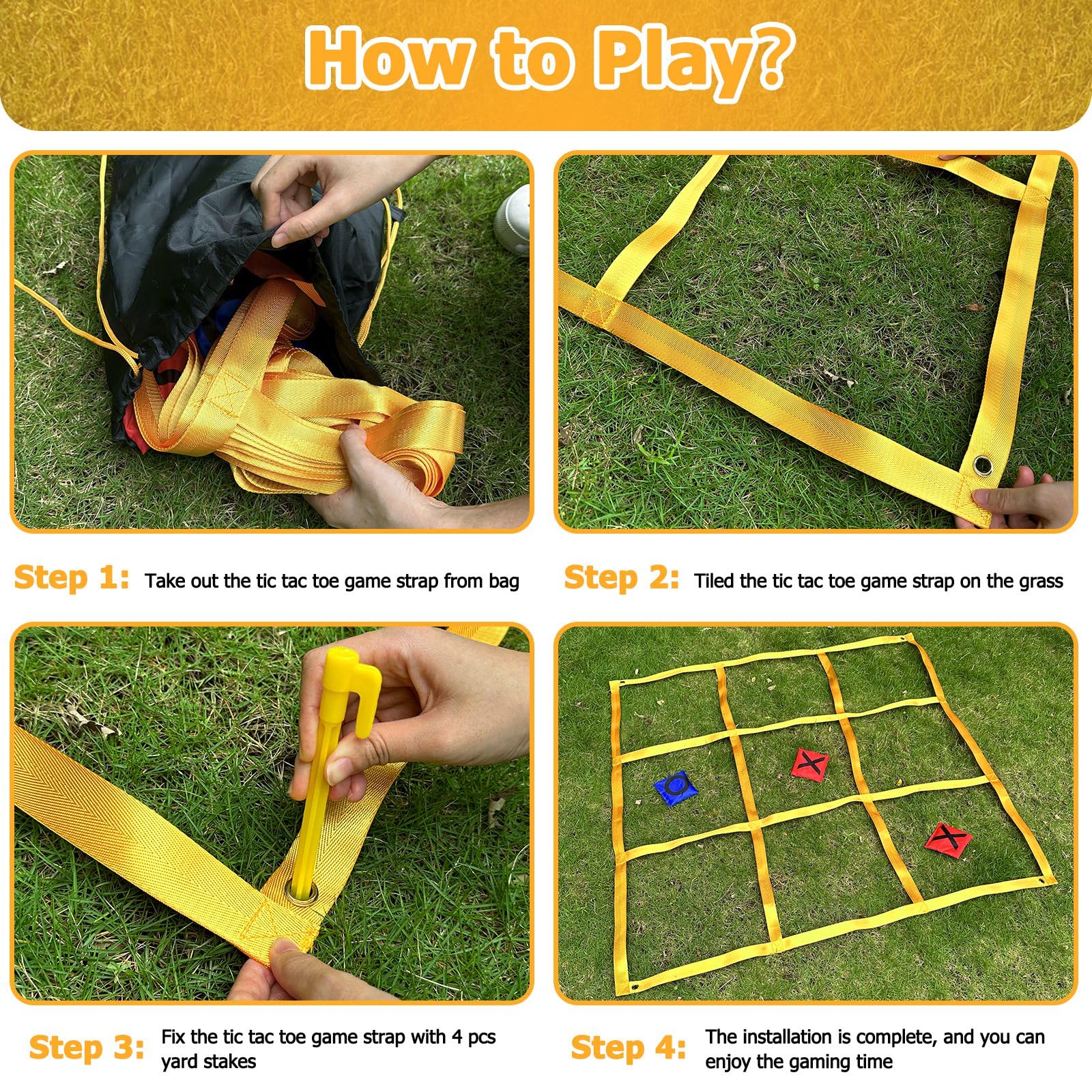 Gocasmus camping and picnic friendly outdoor activity with no assembly