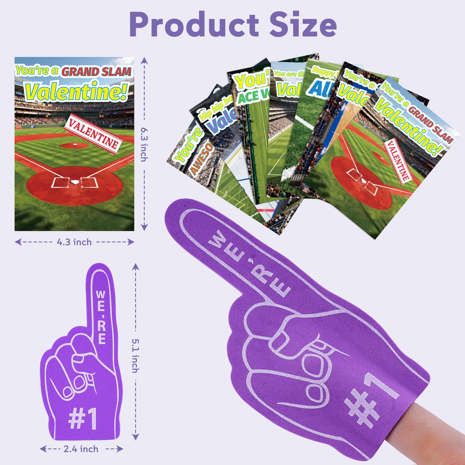 GoClimber foam-fingers-through-cards creates a playful reveal during celebrations.