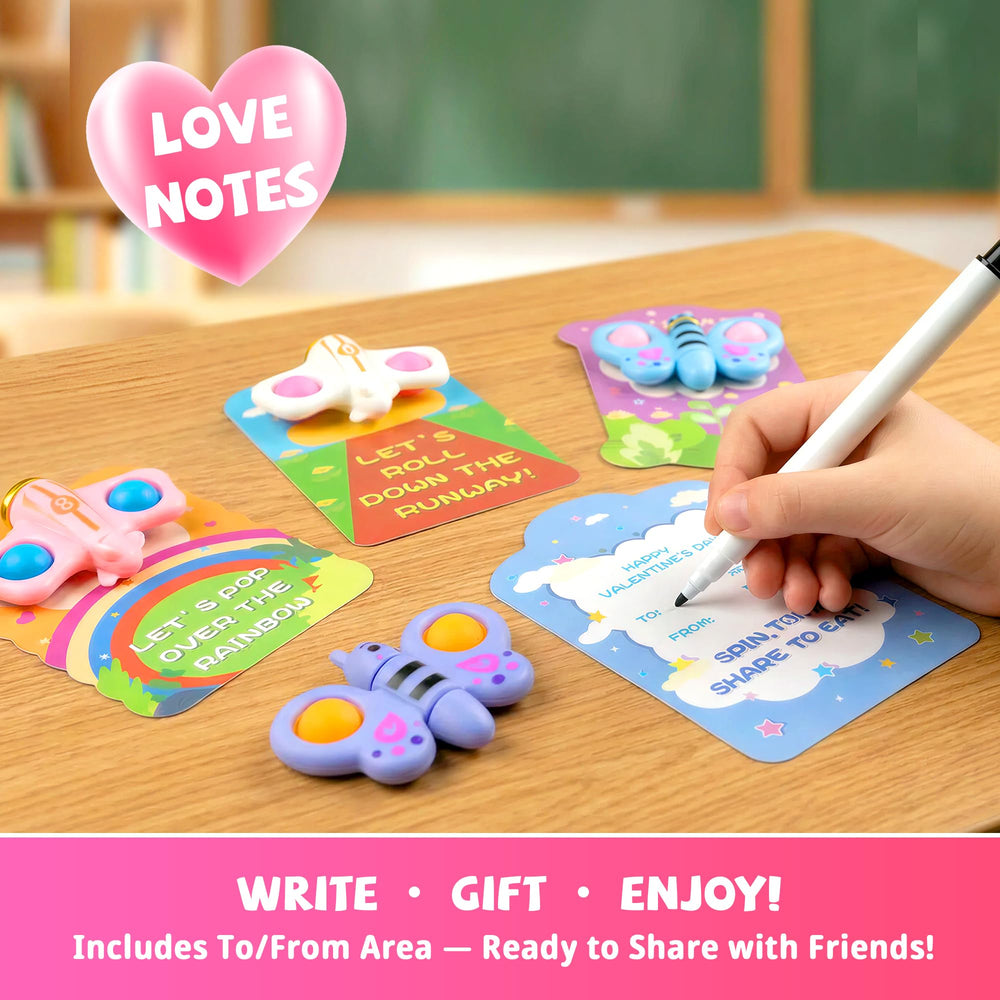 Gocozer CPC-compliant 3+ Valentines gifts ensuring safe classroom fun