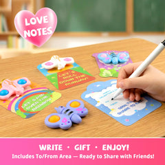 Gocozer CPC-compliant 3+ Valentines gifts ensuring safe classroom fun