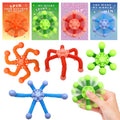Gocozer pop tubes finger spinner and valentines cards on display for classroom fun