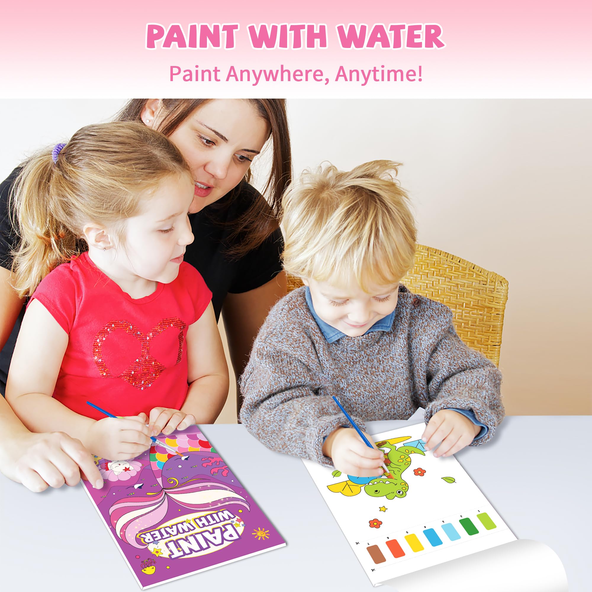 Gocozer thicker pages prevent soak-through for brighter artworks.
