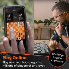 GoCube GoChess Mini AI difficulty levels provide scalable challenge.
