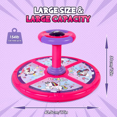 GODELAIF Unicorn Sit and Spin music mode captures engaging tunes for play.