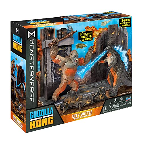 Battle-damaged figures for dramatic monster battles
