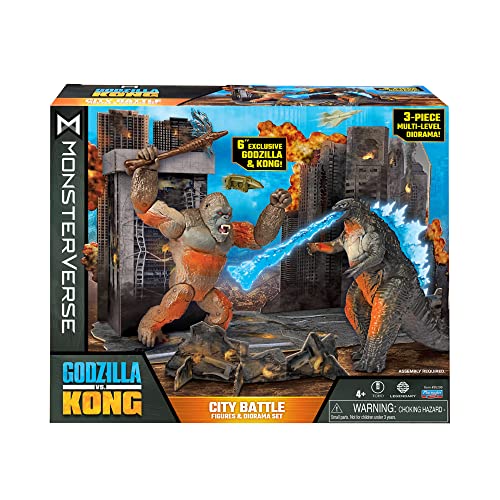 Kong 6-inch figure with battle damage designed for epic clashes