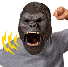 Kong roar action mirrors wearer's mouth for dynamic battle-ready realism