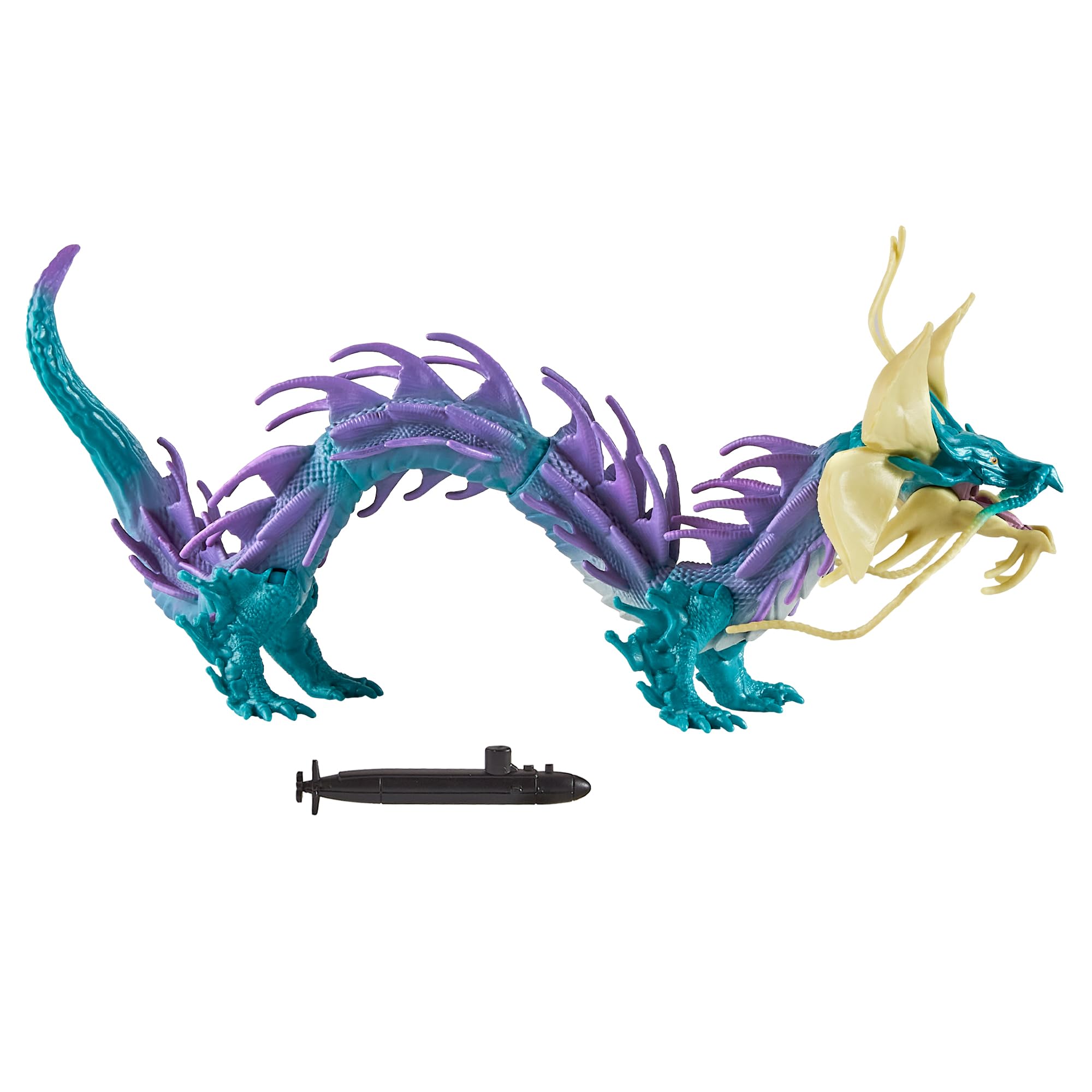 Godzilla X Kong TIAMAT winged monster with battle-worn sculpt for collectors.