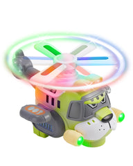 Gofimyee tiger helicopter with lights-propellers inspires imaginative play