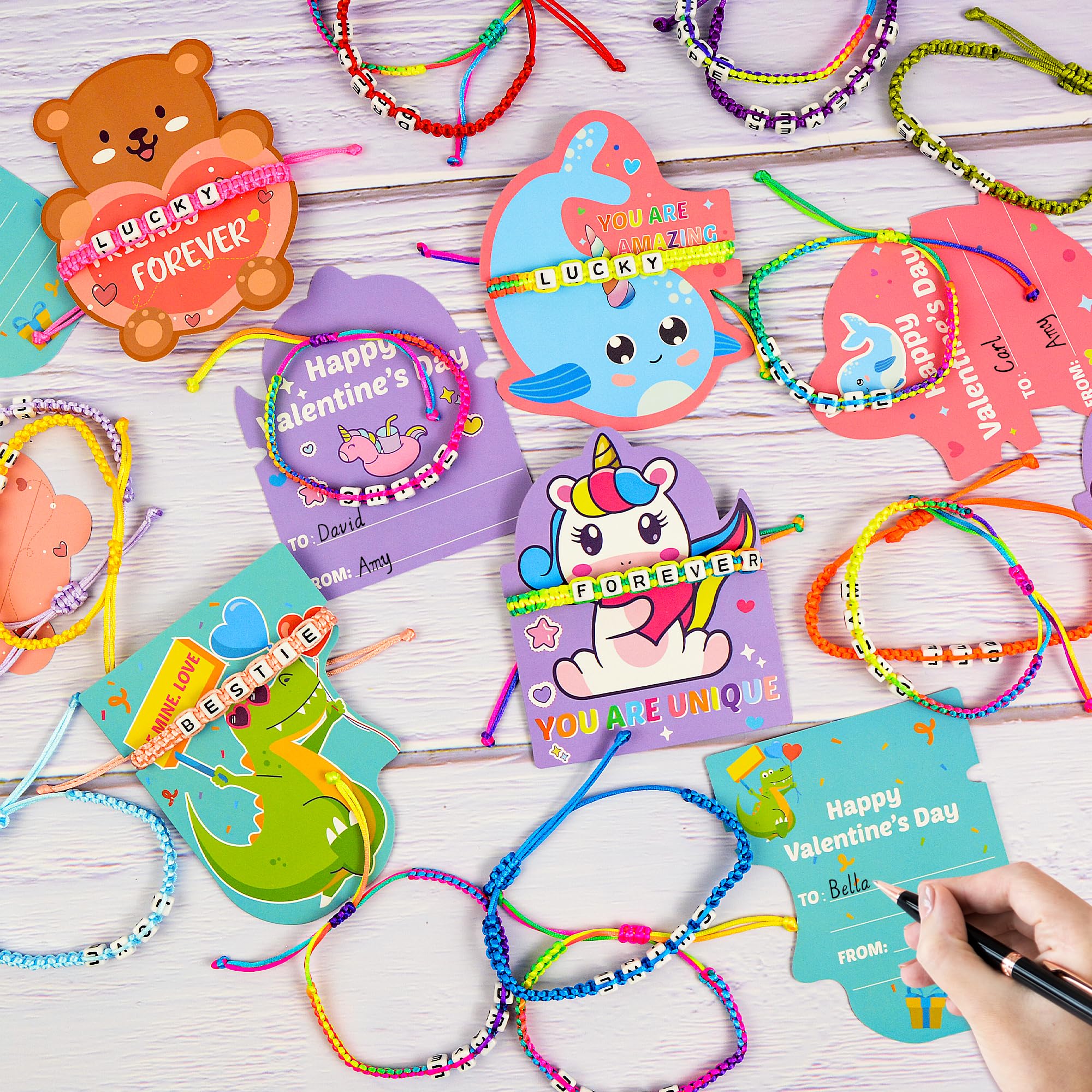 Gofriipai adjustable bracelets fit most kids comfortably