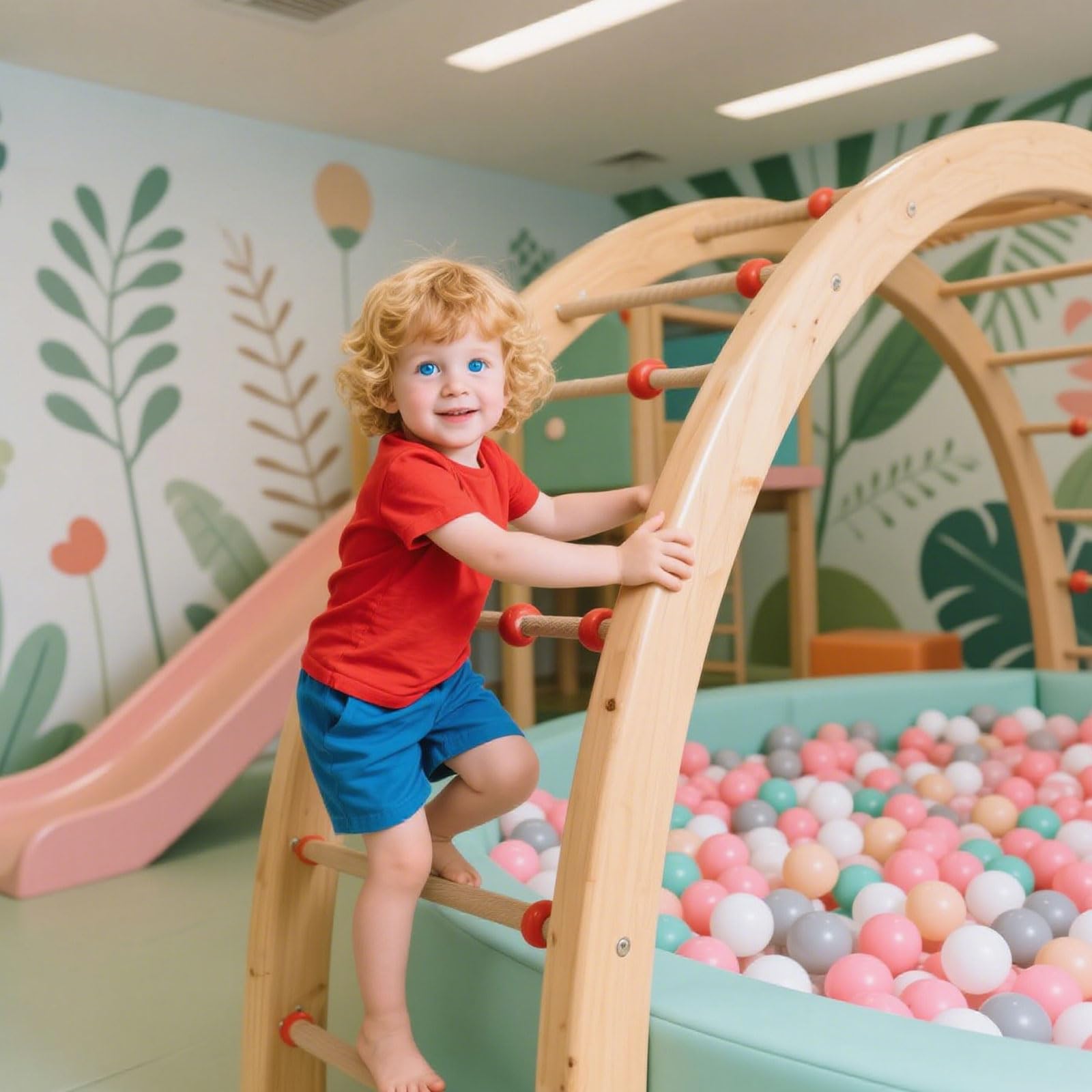 GOGOSO 2.17-inch pit balls ideal for small hands and interactive games.