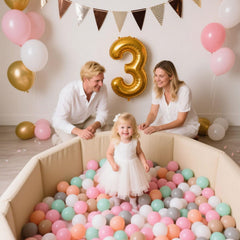GOGOSO balls filling a kiddie pool, perfect for splashy fun and exploration.