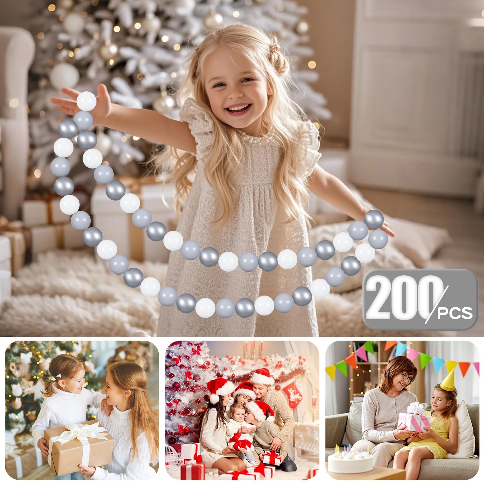 GOGOSO 200-balls pack demonstrates full set for home ball pit fun.