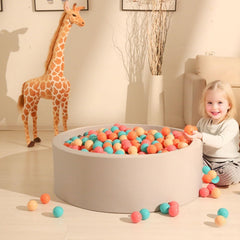 GOGOSO 100-pack ball pit balls with storage bag.