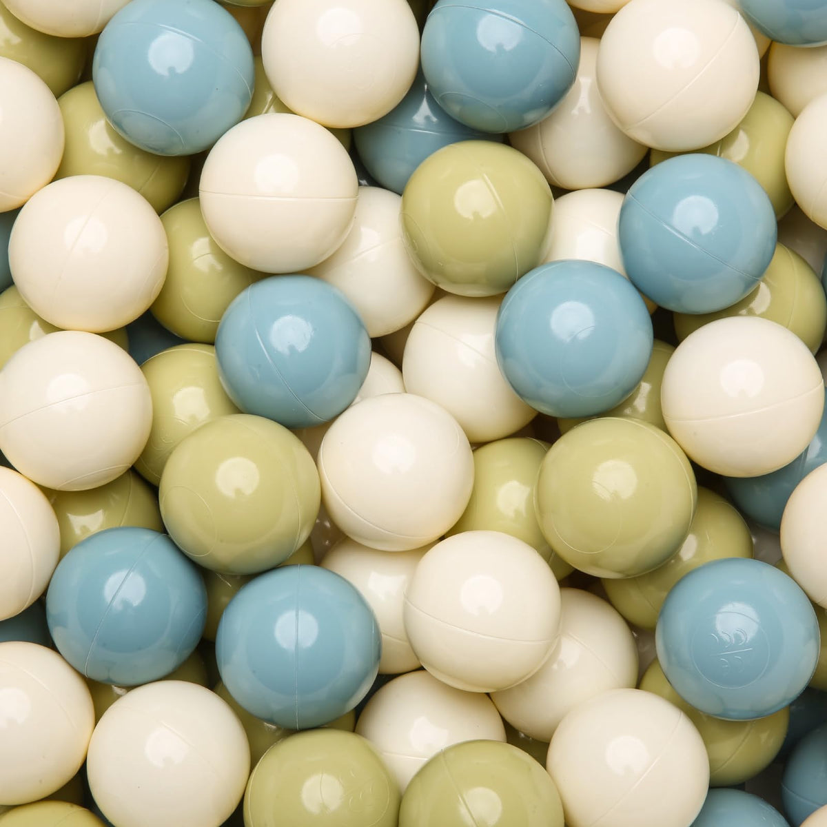 GOGOSO creamy green ball pit balls for colorful, sensory play.