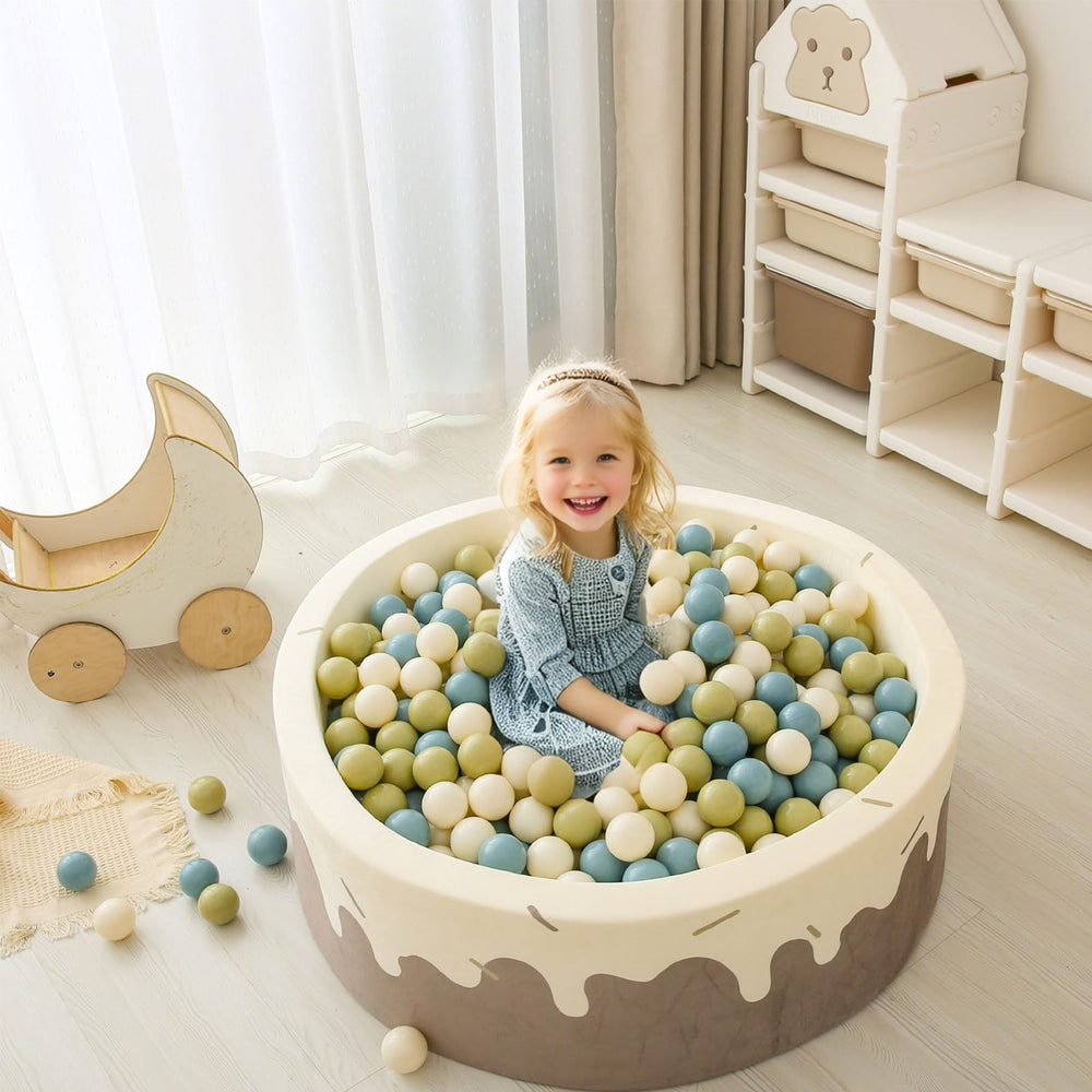 GOGOSO 2.15-inch balls designed for easy grasp and safe handling.