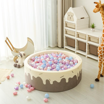 GOGOSO Ball Pit Balls 2.15 inch size fits small hands.