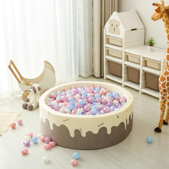 GOGOSO Ball Pit Balls 2.15 inch size fits small hands.