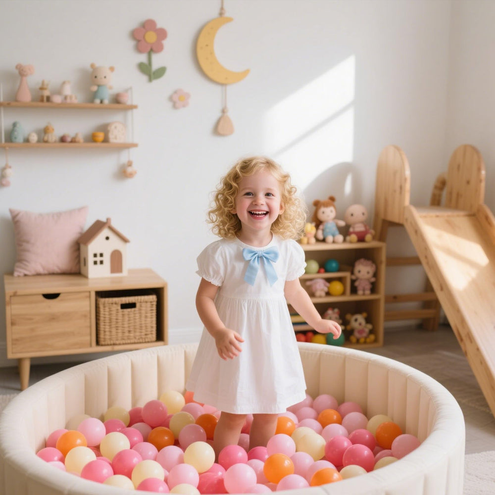 GOGOSO ball pit balls ready for ball pit or kiddie pool playtime.