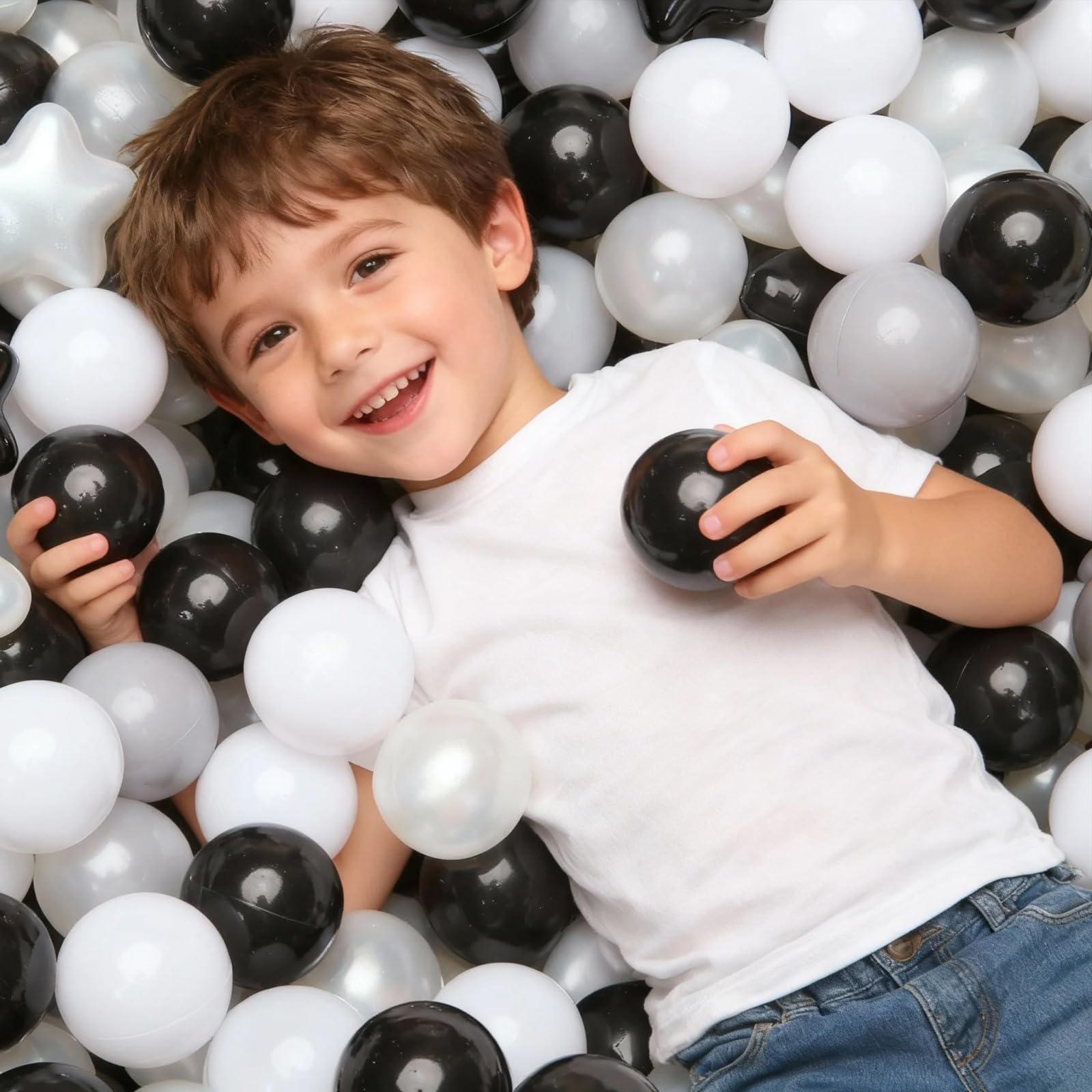 GOGOSO ball pit balls in a vibrant ball pit setup for fun.