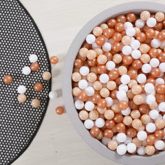 GOGOSO ball pit balls beige for toddler sensory play.