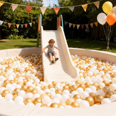 GOGOSO 100-piece brown ball set for home play and parties