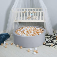 GOGOSO bright brown ball pit balls attract kids and promote play