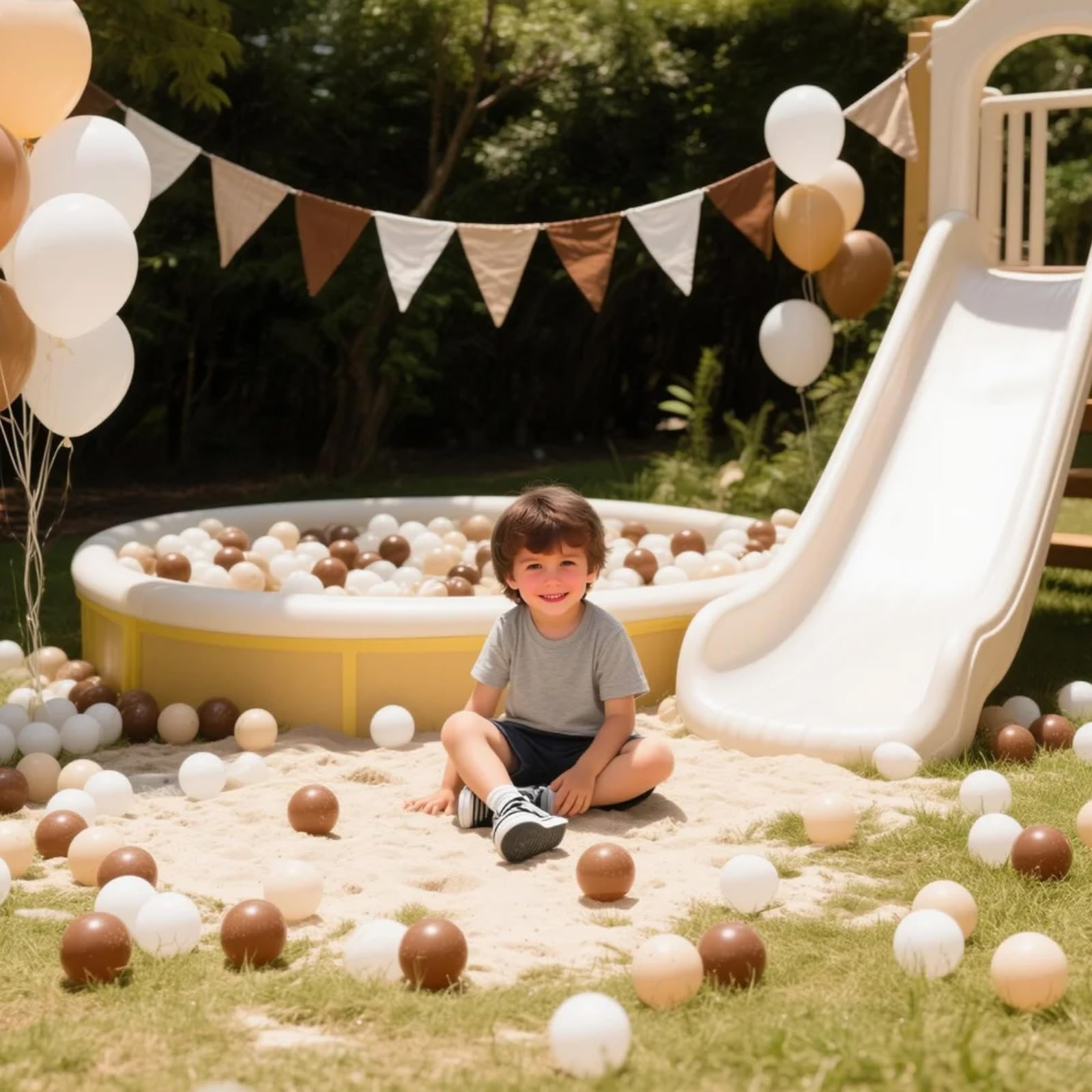 GOGOSO ball pit balls are crush-proof and durable for daily use.