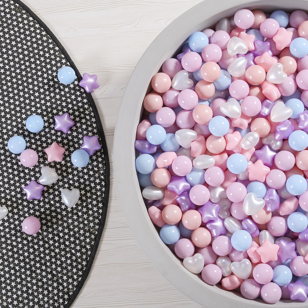 GOGOSO Ball Pit Balls heart purple sparks storytelling adventures.