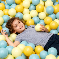GOGOSO balls in a play tent show durable, crush-proof design