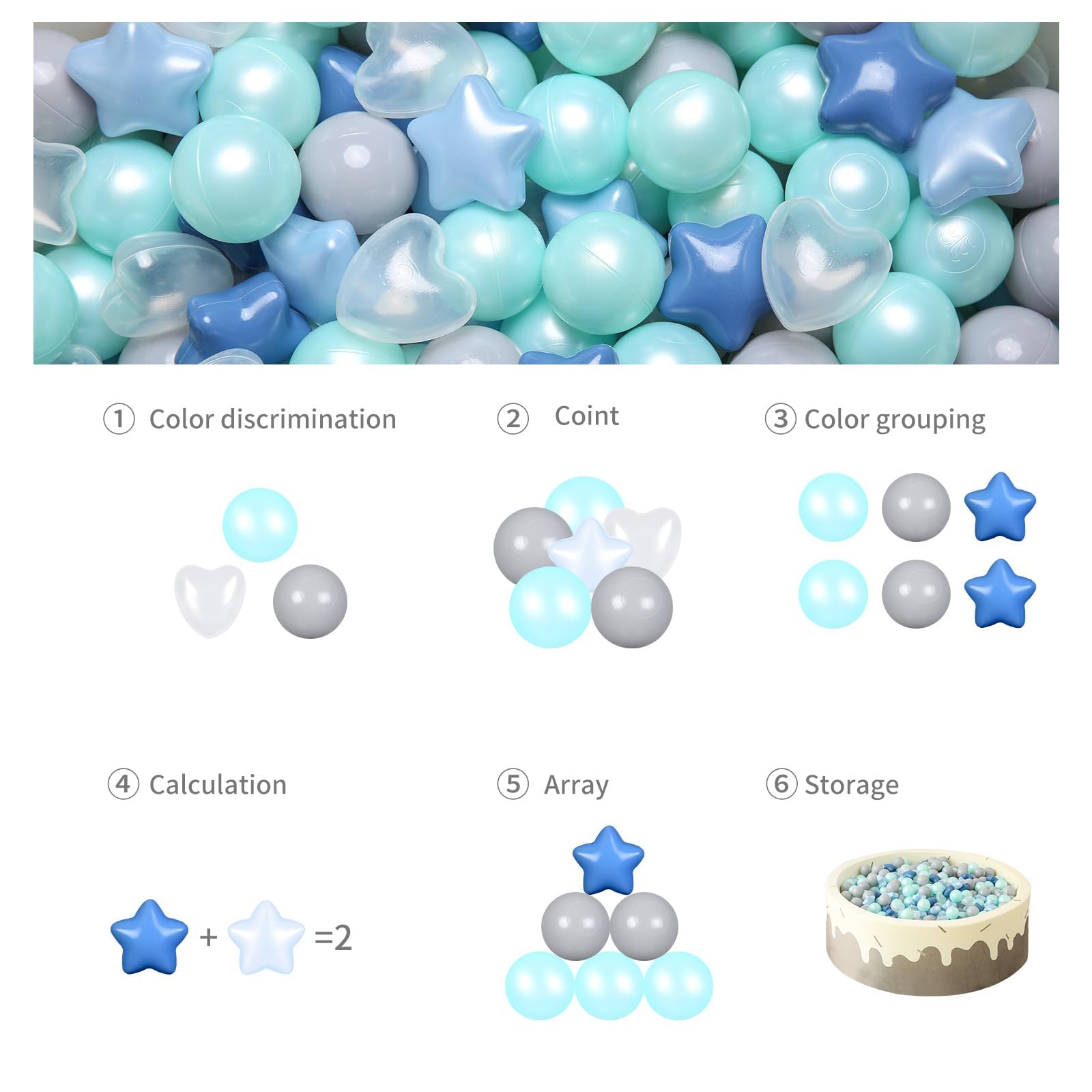 GOGOSO balls suitable for indoor playrooms