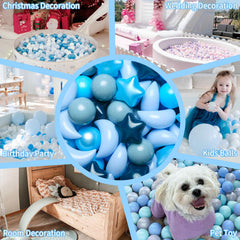 GOGOSO Ball Pit Balls kids playing — easy-to-grab shapes boost active, imaginative play