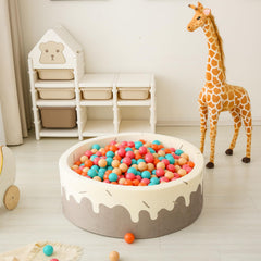 GOGOSO ball pit balls ready for on-the-go play sessions.