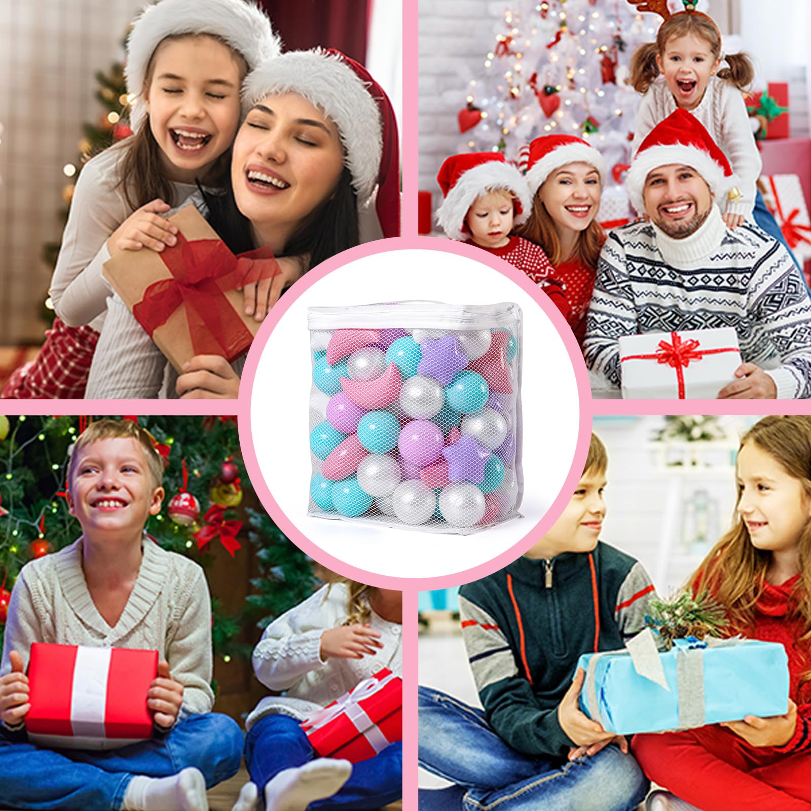 GOGOSO ball pit balls as party decor and photo props.