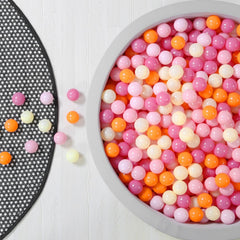 GOGOSO ball pit balls pastel mix in a 100-pack for soft toddler play.