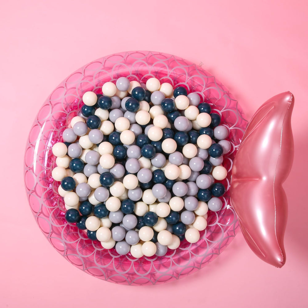 GOGOSO ball pit balls serve as cheerful photo props for kids