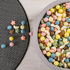 GOGOSO ball pit balls brighten pool and outdoor playtime.