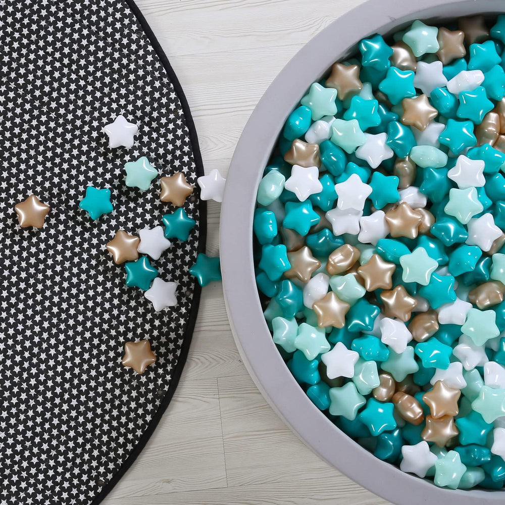 GOGOSO safe, non-toxic balls supportive of imaginative play.