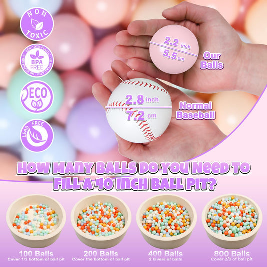 GOGOSO colorful balls promote sensory exploration and color recognition