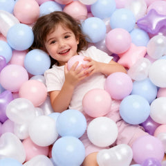 GOGOSO Ball Pit Balls star blue stimulating sensory exploration.