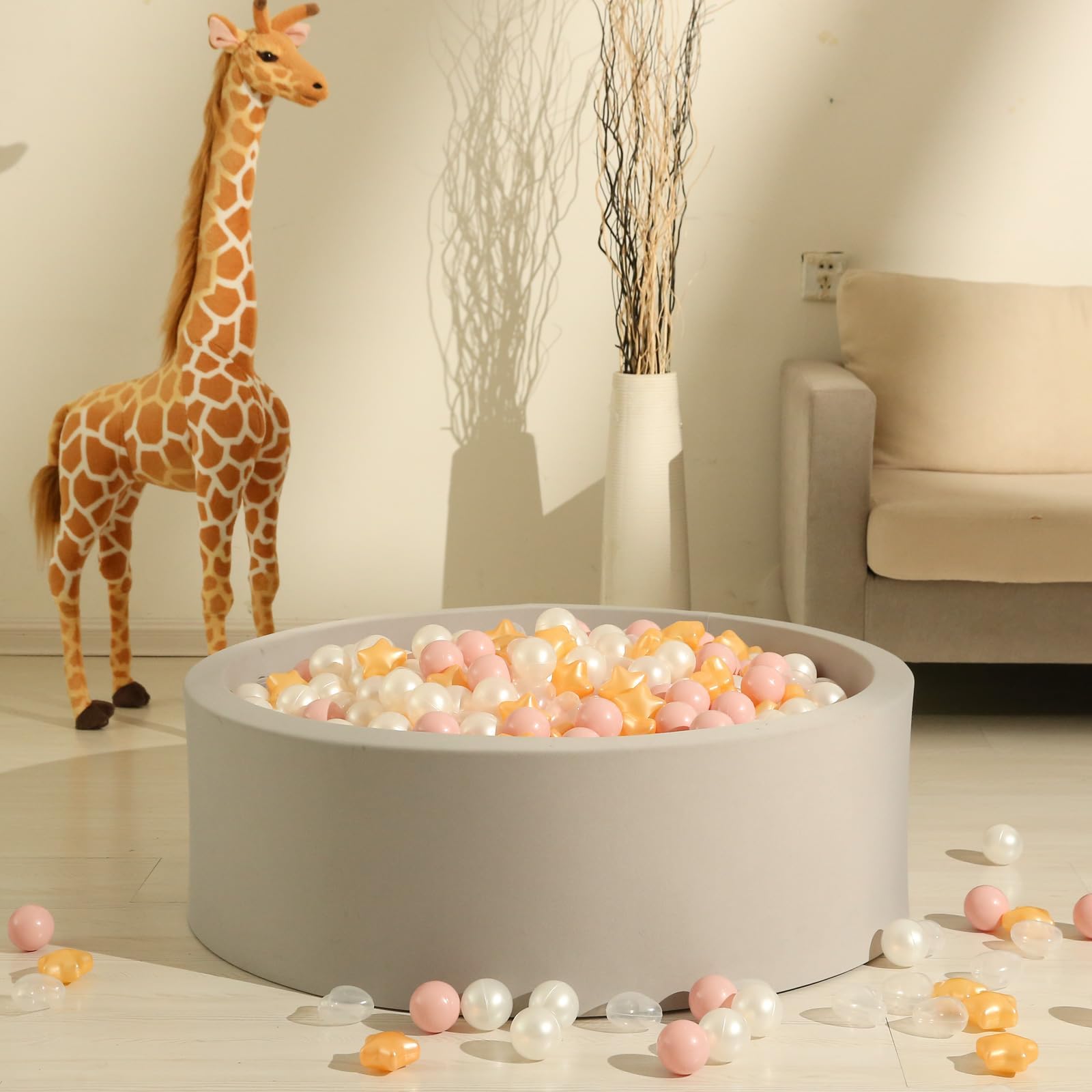 Versatile GOGOSO balls for ball pits, tents, pools, and playhouses