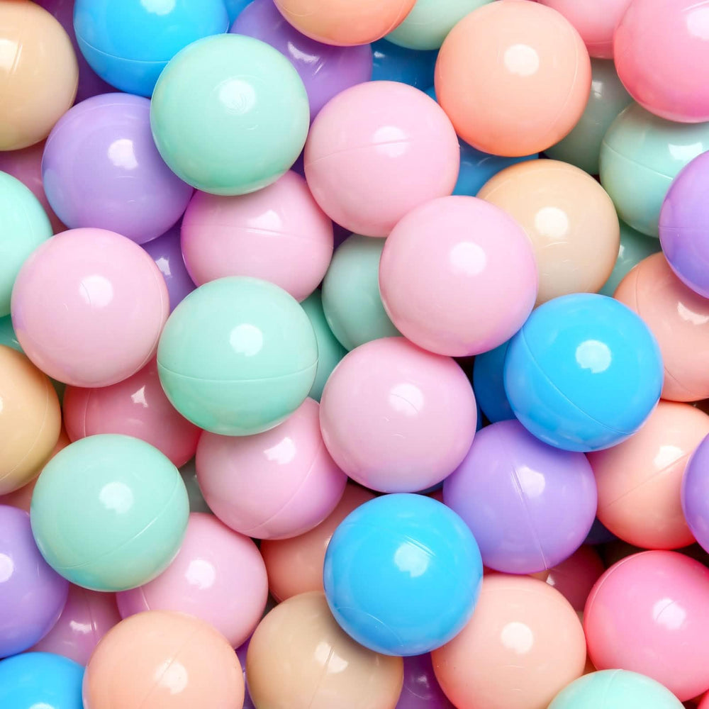 GOGOSO ball pits balls, 2.15-inch diameter, toddler-friendly and easy to grasp.